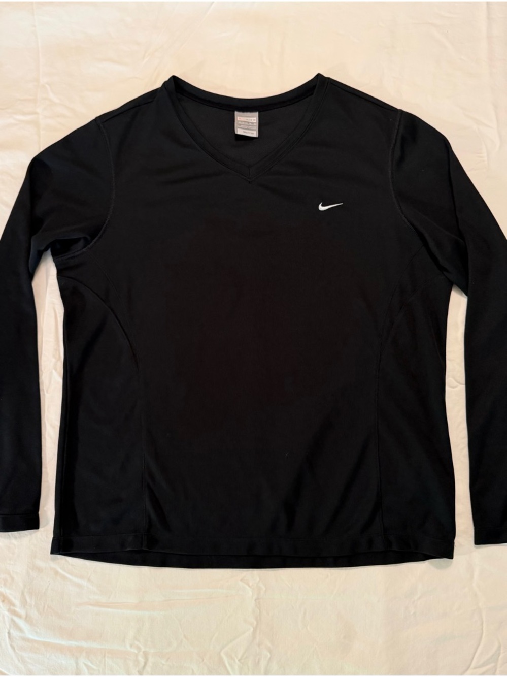 Nike Women’s Black Long Sleeve Dri-FIT Top